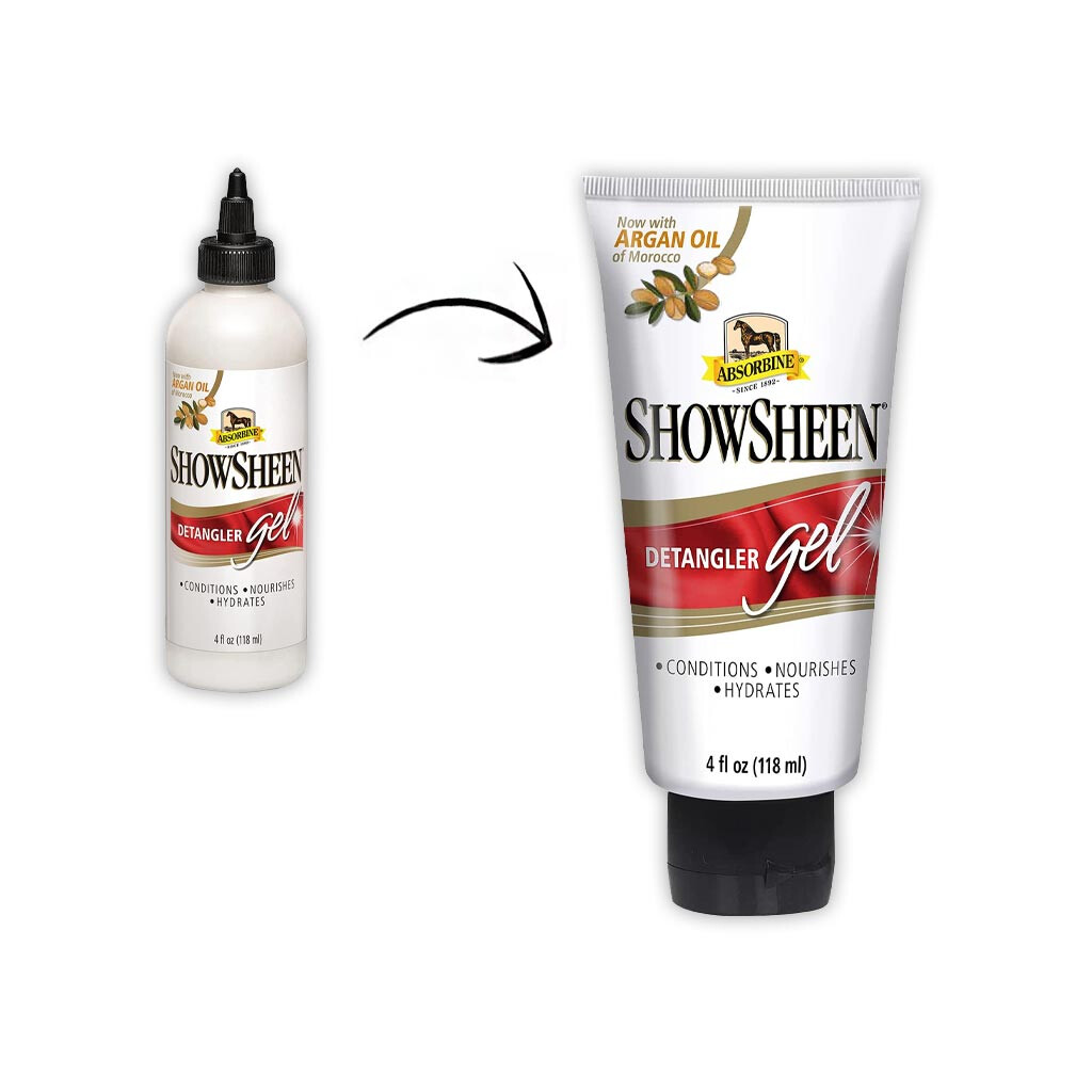 ABSORBINE Fellpflege SHOWSHEEN DETANGLER für Pferd und Hund 118ml