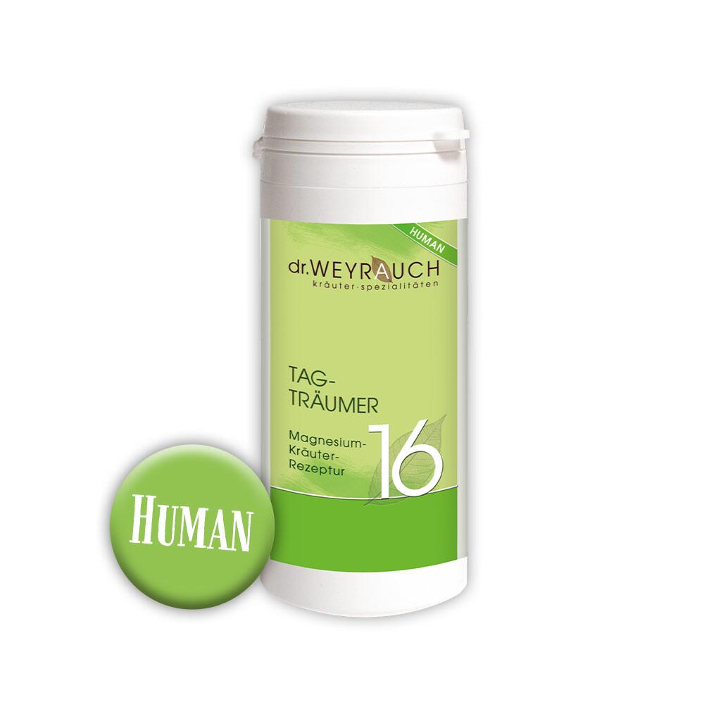 DR. WEYRAUCH Nahrungsergänzung NR. 16 TAGTRÄUMER für den Mensch Kapseln 60x500mg