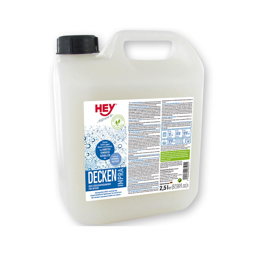 HEY SPORT Leder & Textilpflege DECKEN IMPRA WASH-IN für Textilien 2,5Liter
