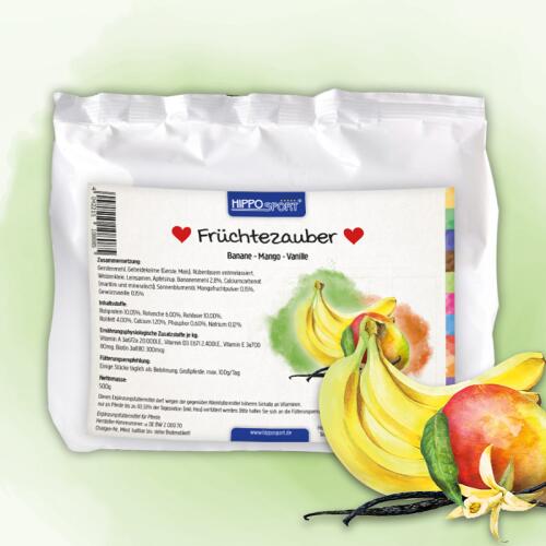 HIPPOSPORT Leckerli FRÜCHTEZAUBER für Pferde 500g