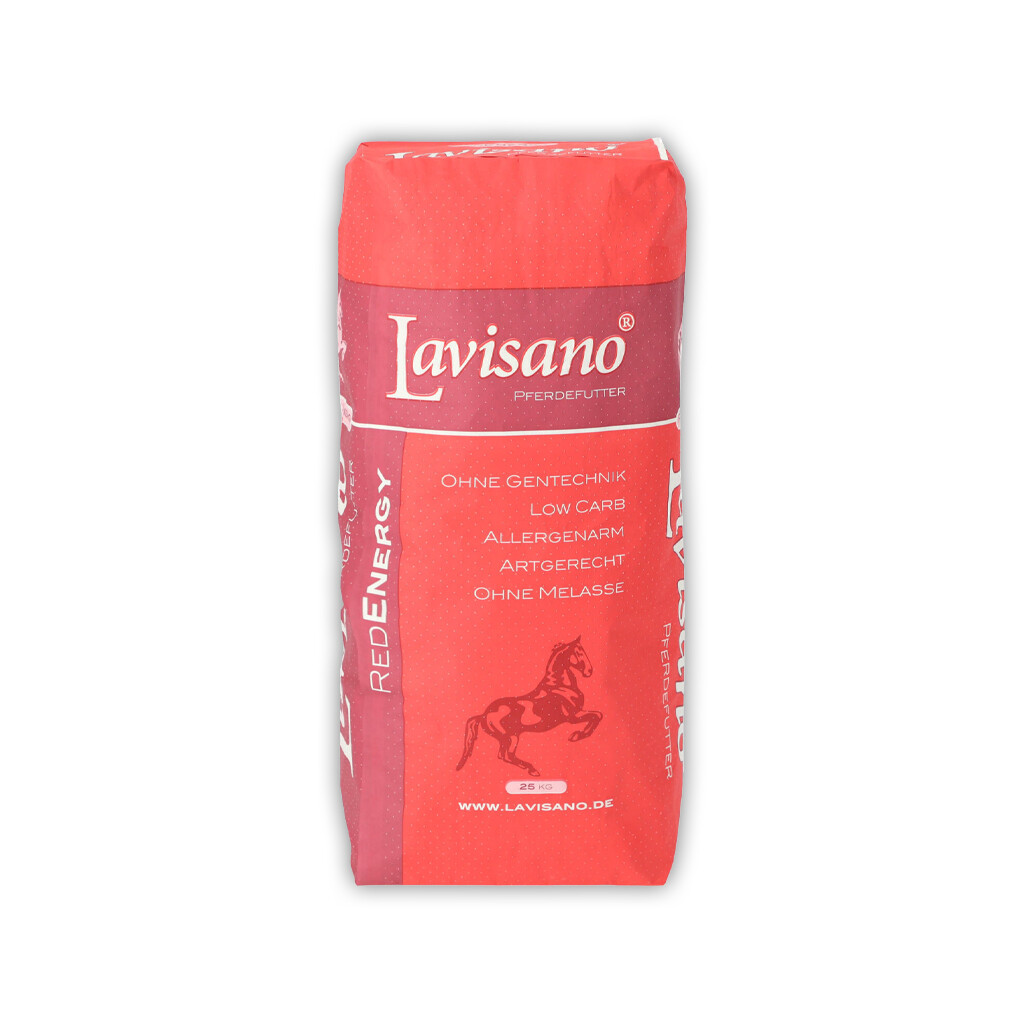LAVISANO Futter REDENERGY für Pferde 25kg