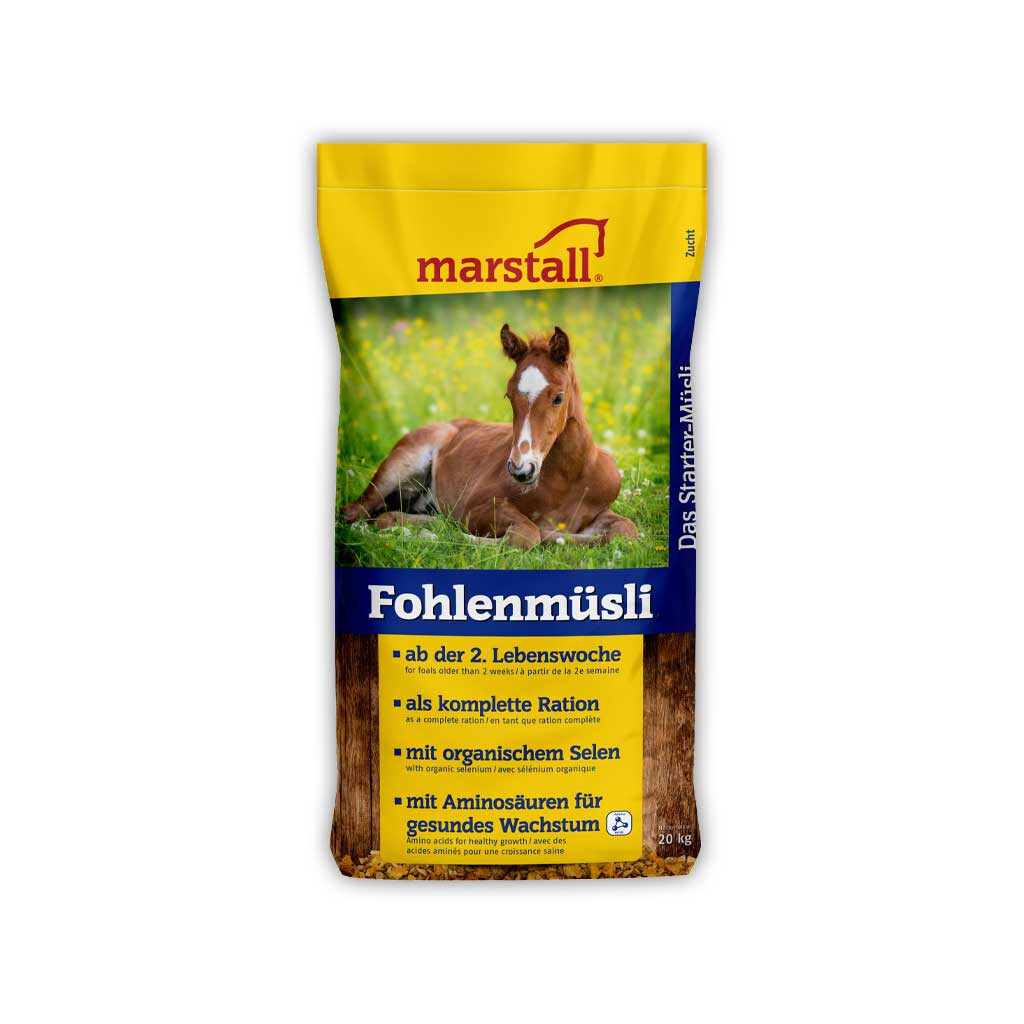 MARSTALL Futter FOHLENMÜSLI für Pferde 20kg