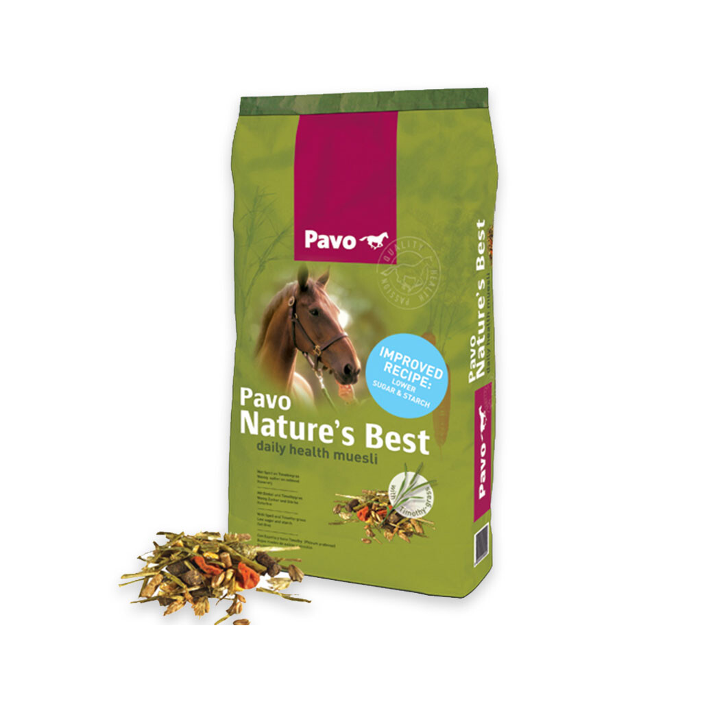 PAVO Futter NATURES BEST für Pferde