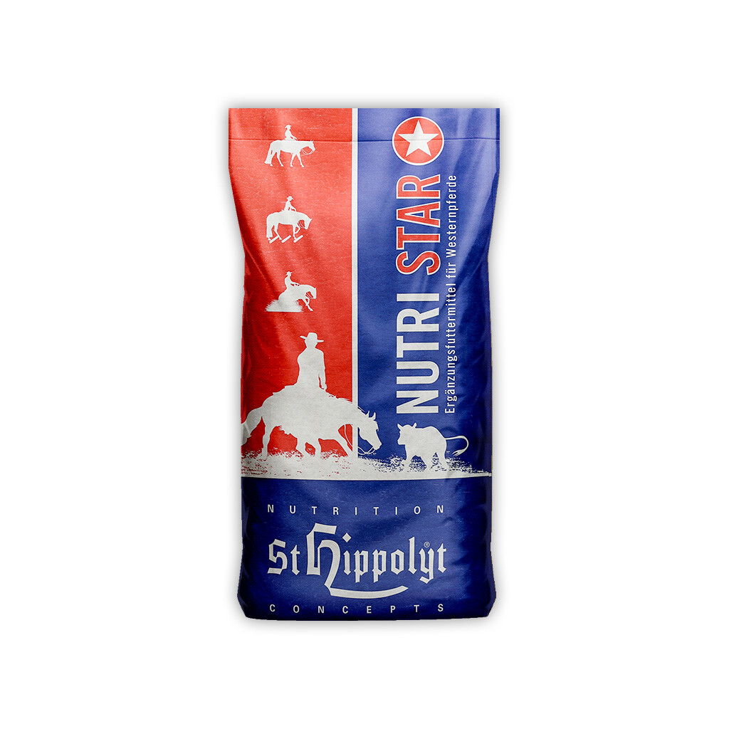 ST. HIPPOLYT Futter NUTRI STAR für Pferde 20kg