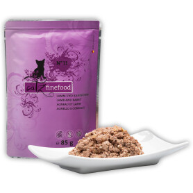 CATZ FINEFOOD Nassfutter NO.11 LAMM UND KANINCHEN...