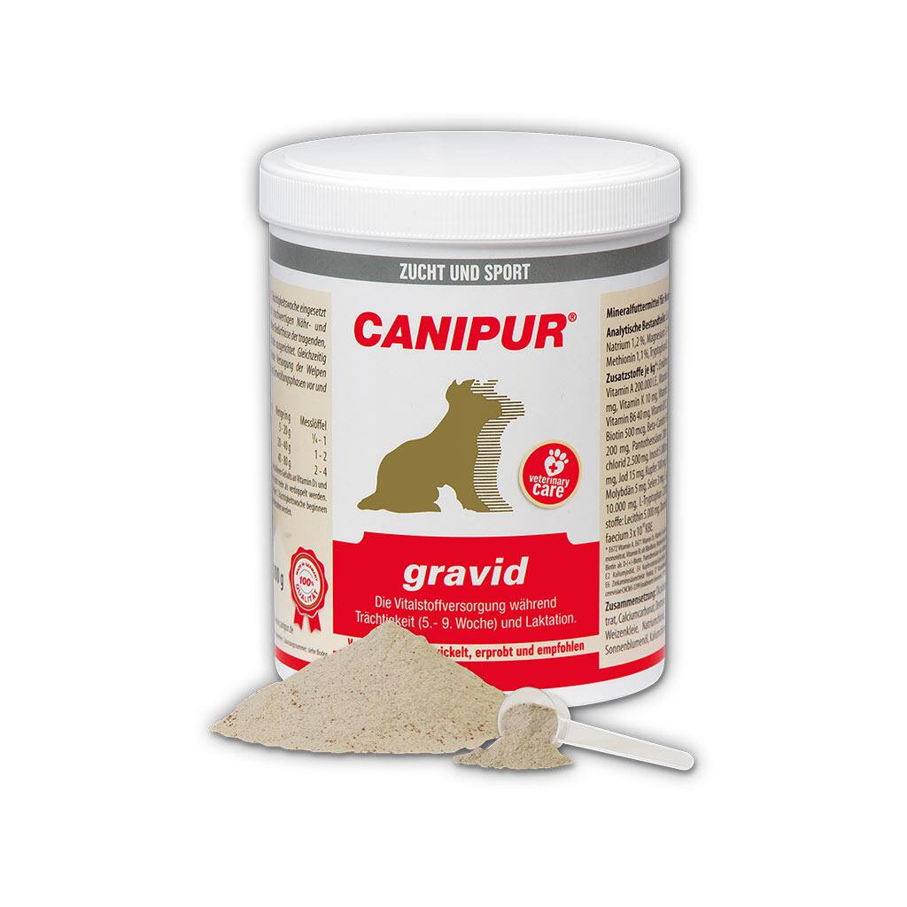 CANIPUR Ergänzungsfutter GRAVID für Hunde