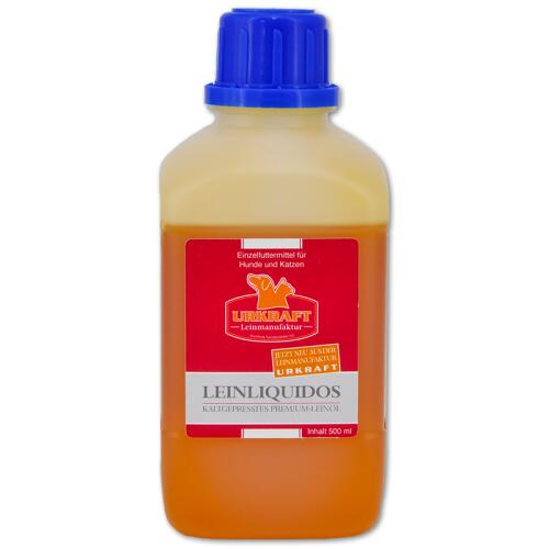 URKRAFT Ergänzungsfutter LEINLIQUIDOS für Hunde