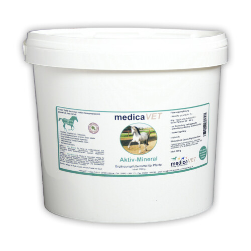 MEDICA-VET Ergänzungsfutter AKTIV-MINERAL für Pferde