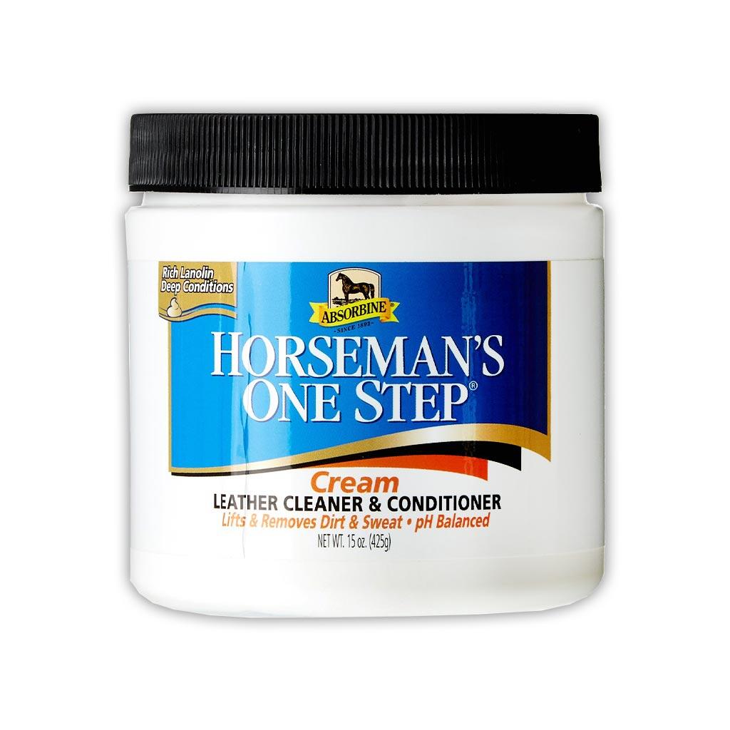 ABSORBINE Lederpflege HORSEMANS ONE STEP für alle Glattleder 425g