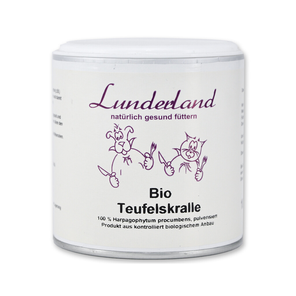 LUNDERLAND Ergänzungsfutter BIO TEUFELSKRALLE für Hunde*