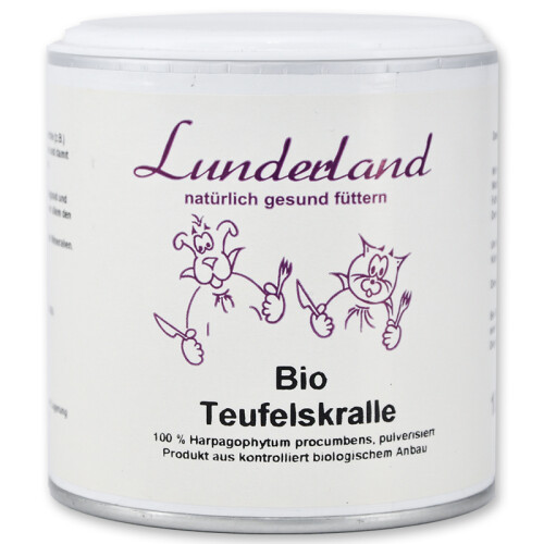 LUNDERLAND Ergänzungsfutter BIO TEUFELSKRALLE für Hunde*