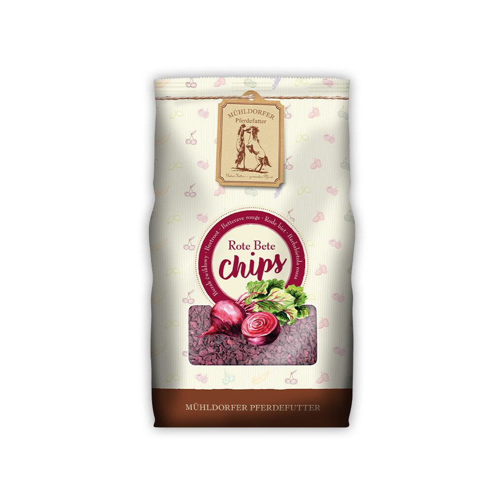 MÜHLDORFER Ergänzungsfutter ROTE BETE-CHIPS für Pferde 3,5kg