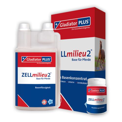 GLADIATOR Ergänzungsfutter ZELLMILIEU2 PFERD  für Pferde