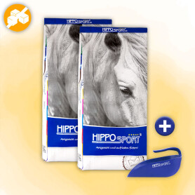 HIPPOSPORT Aktionsartikel 2x FIBREMASH 15kg +...