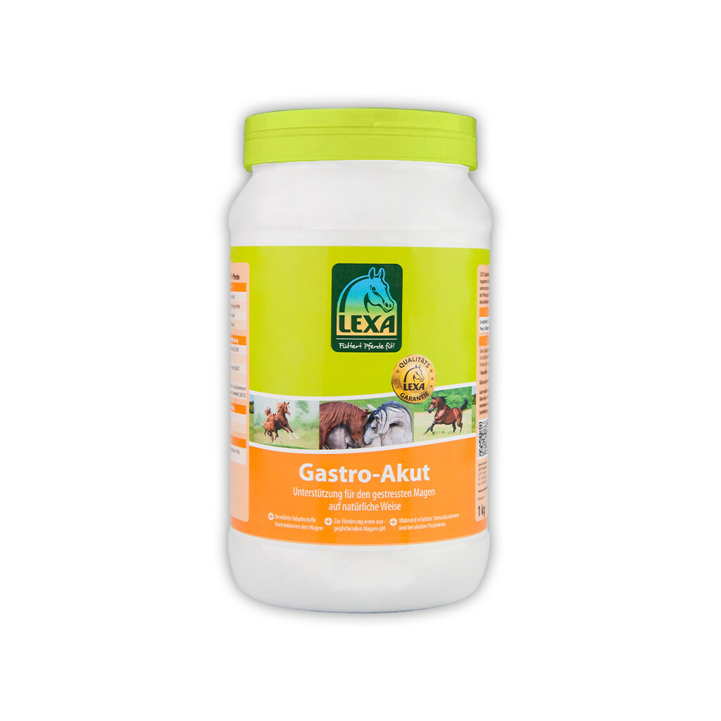 LEXA Ergänzungsfutter GASTRO-AKUT für Pferde 1kg