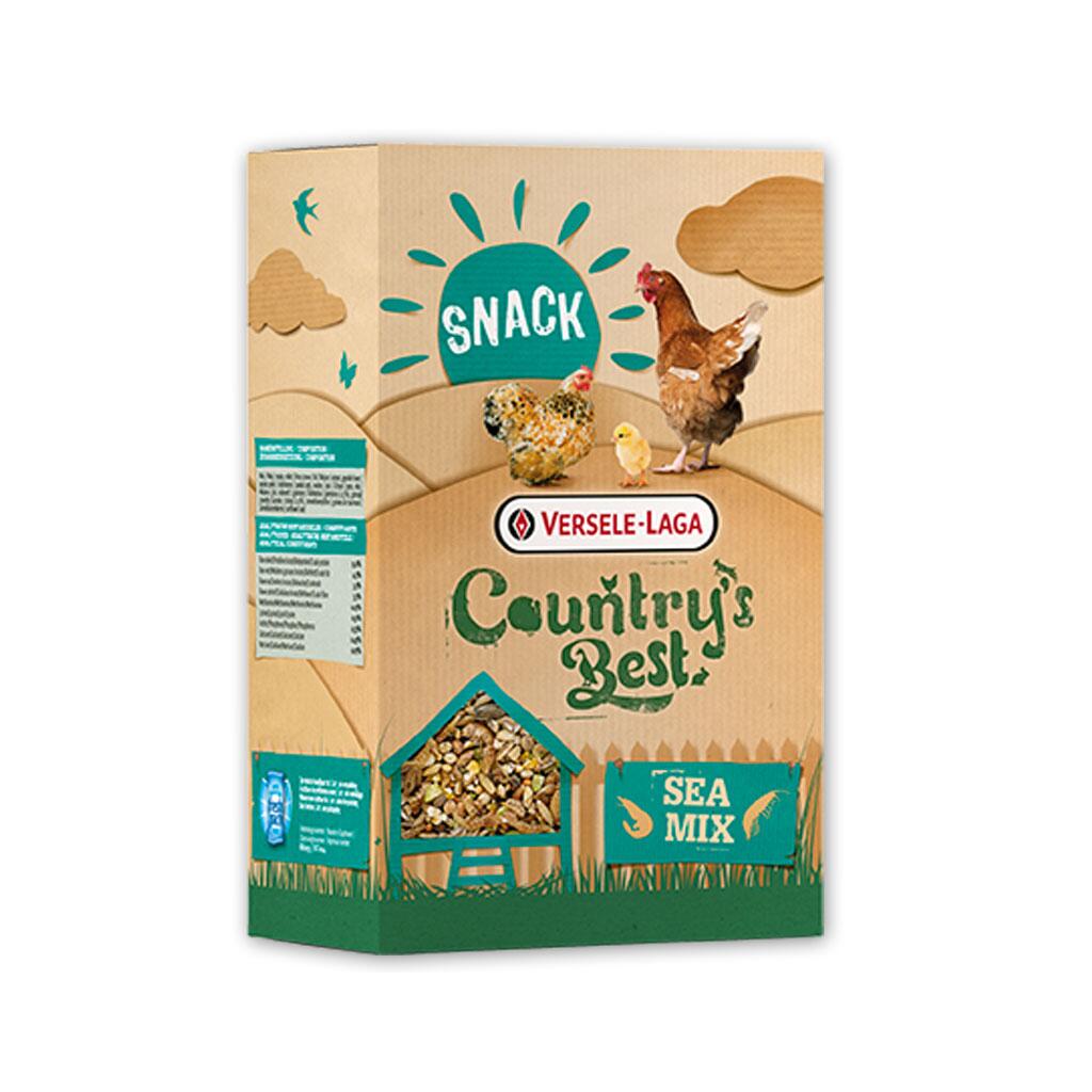 COUNTRYS BEST Futter SNACK SEA MIX für Geflügel 1kg