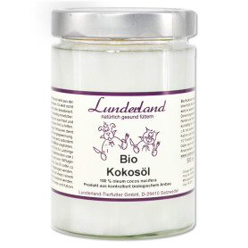 LUNDERLAND Ergänzungsfutter BIO KOKOSÖL...