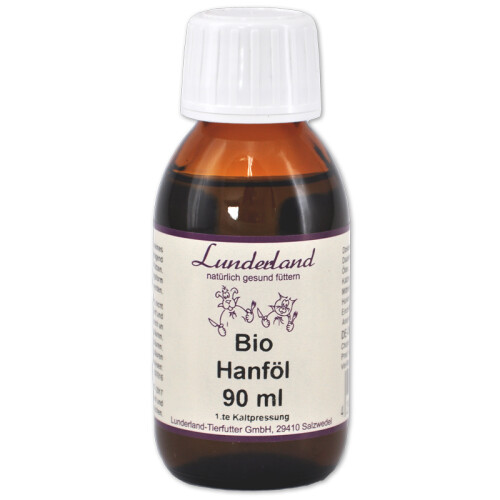 LUNDERLAND Ergänzungsfutter BIO-HANFÖL für Hunde*