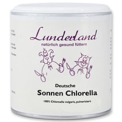 LUNDERLAND Ergänzungsfutter SONNEN CHLORELLA für Hunde 100g