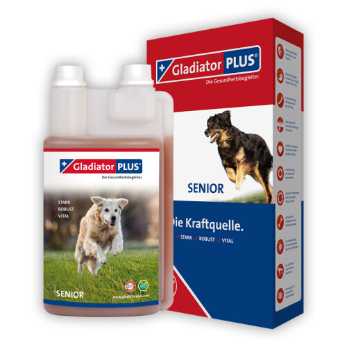 GLADIATOR Ergänzungsfutter GLADIATOR PLUS SENIOR für Hunde