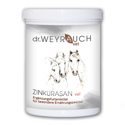 DR. WEYRAUCH Ergänzungsfutter ZINKURASAN VET für Pferde