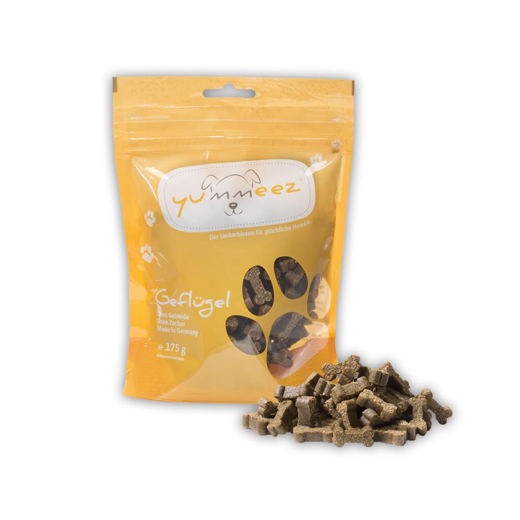YUMMEEZ Leckerli GEFLÜGEL für Hunde 175g