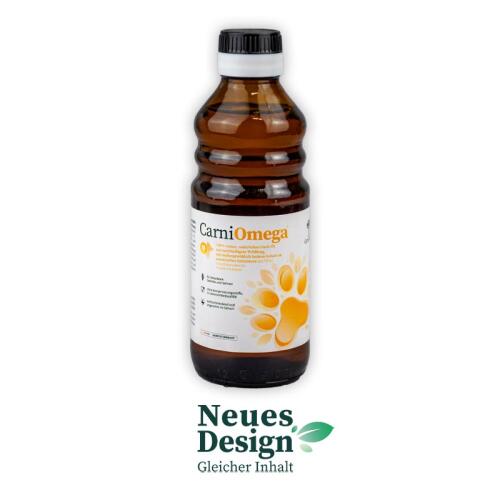 CARNIMED Ergänzungsfutter CARNI OMEGA 3 ÖL für Hunde 250ml