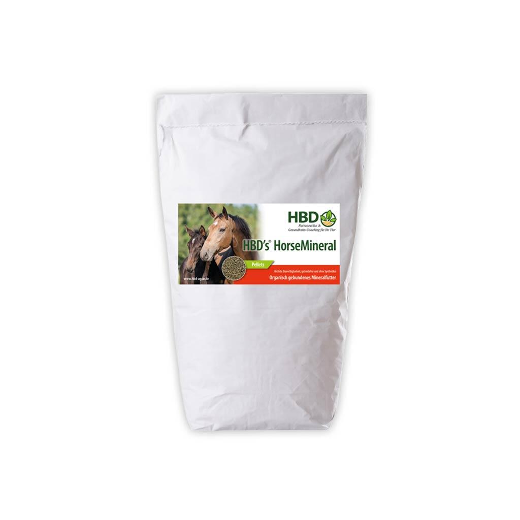 HBDS Mineralfutter HORSEMINERAL PELLETIERT für Pferde