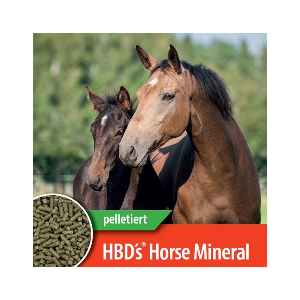 HBDS Mineralfutter HORSEMINERAL PELLETIERT für Pferde