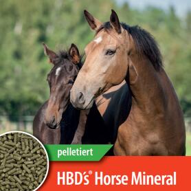 HBDS Mineralfutter HORSEMINERAL PELLETIERT für Pferde