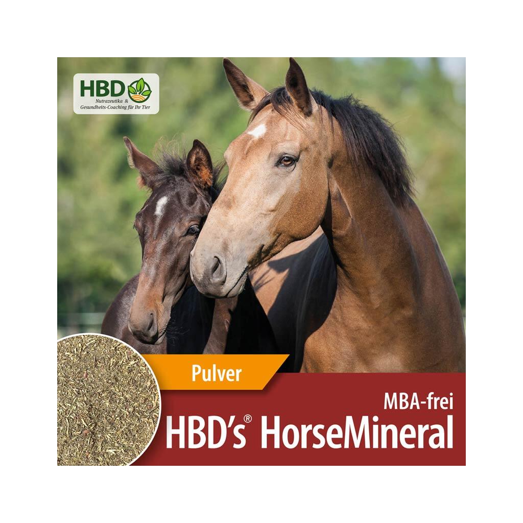 HBDS Mineralfutter HORSEMINERAL OHNE M, A, BT für Pferde