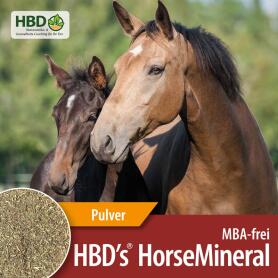 HBDS Mineralfutter HORSEMINERAL OHNE M, A, BT für Pferde