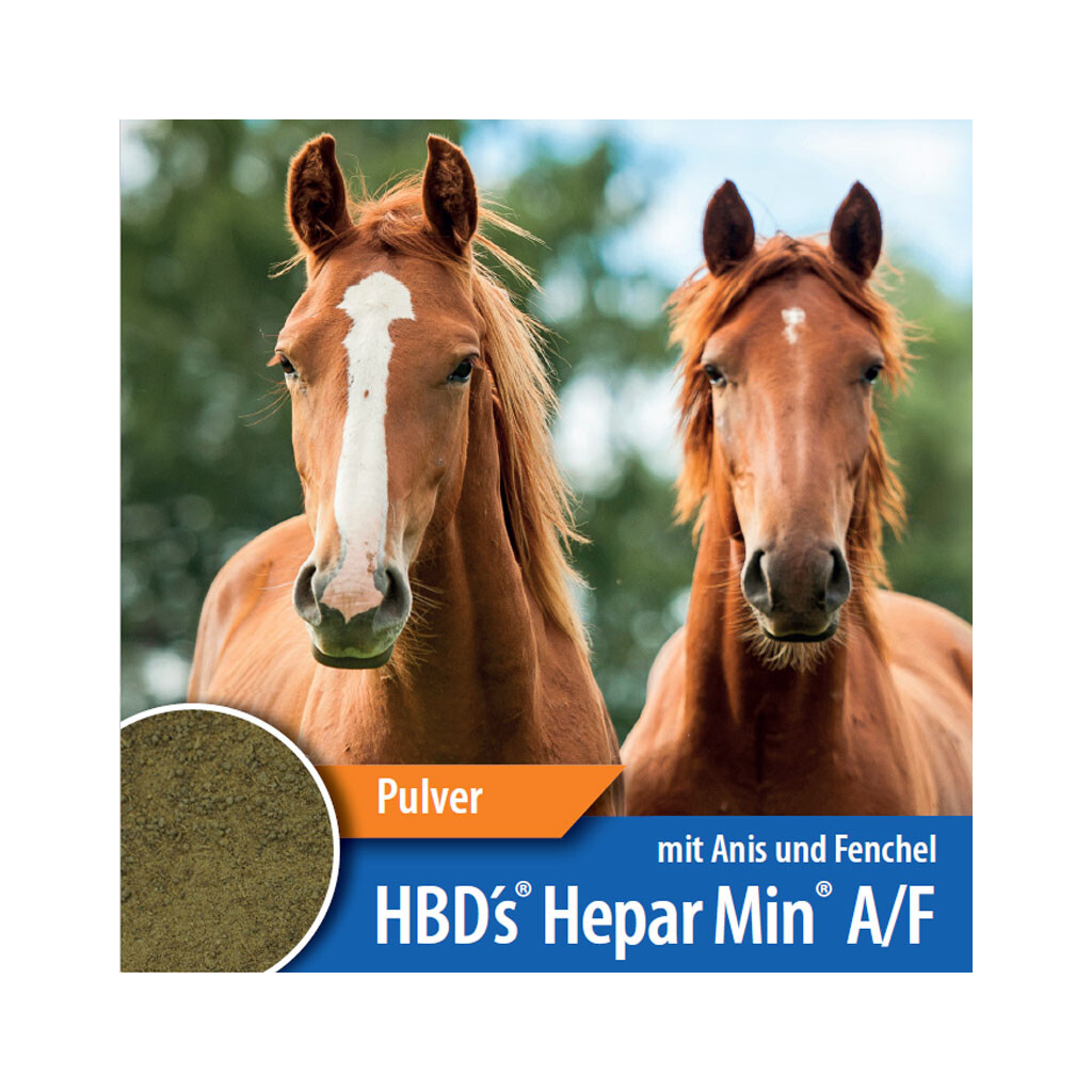 HBDS Ergänzungsfutter HEPARMIN AF für Pferde 2kg