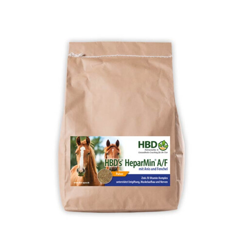 HBDS Ergänzungsfutter HEPARMIN AF für Pferde 2kg