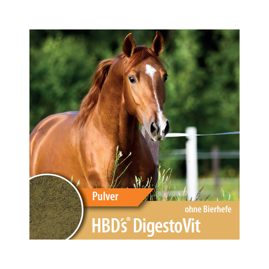 HBDS Ergänzungsfutter DIGESTO VIT OHNE BT für Pferde 2kg