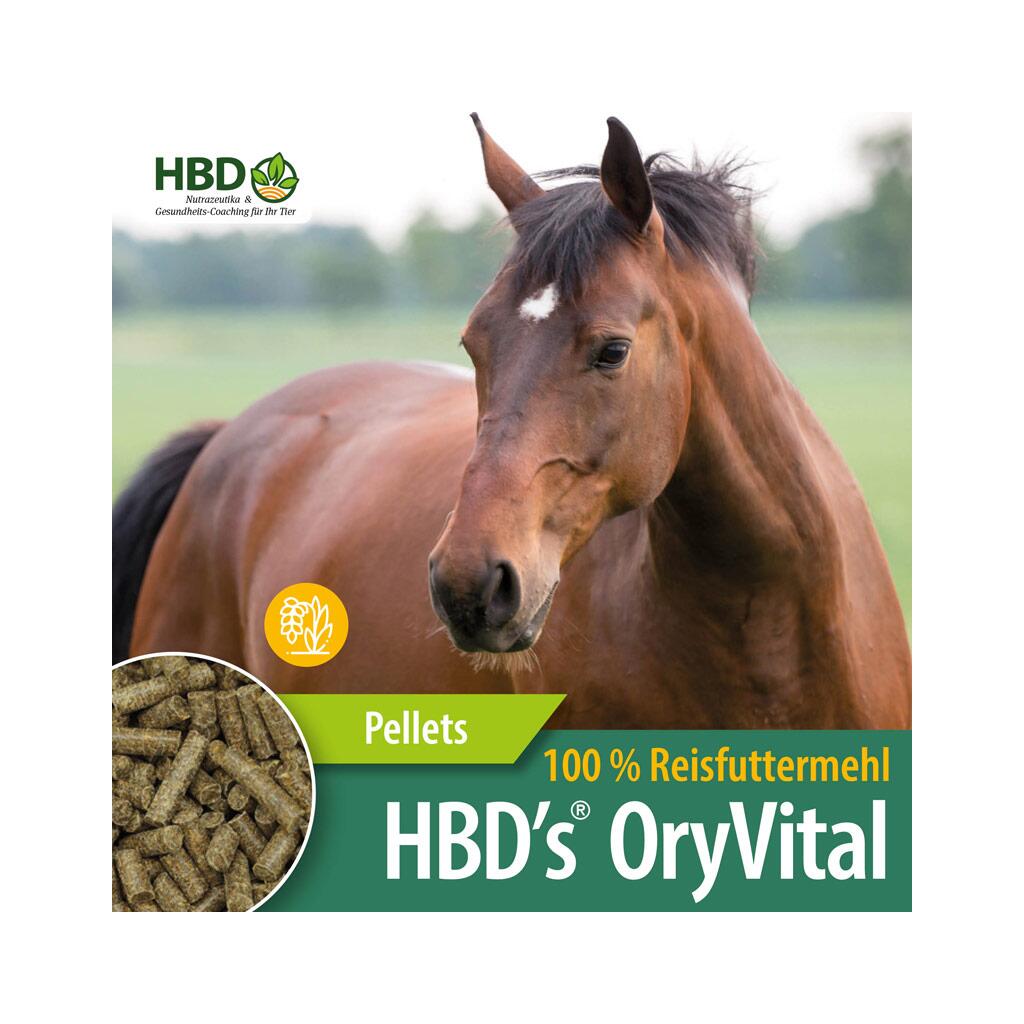 HBDS Futter ORY VITAL REISFUTTERMEHL für Pferde 10kg
