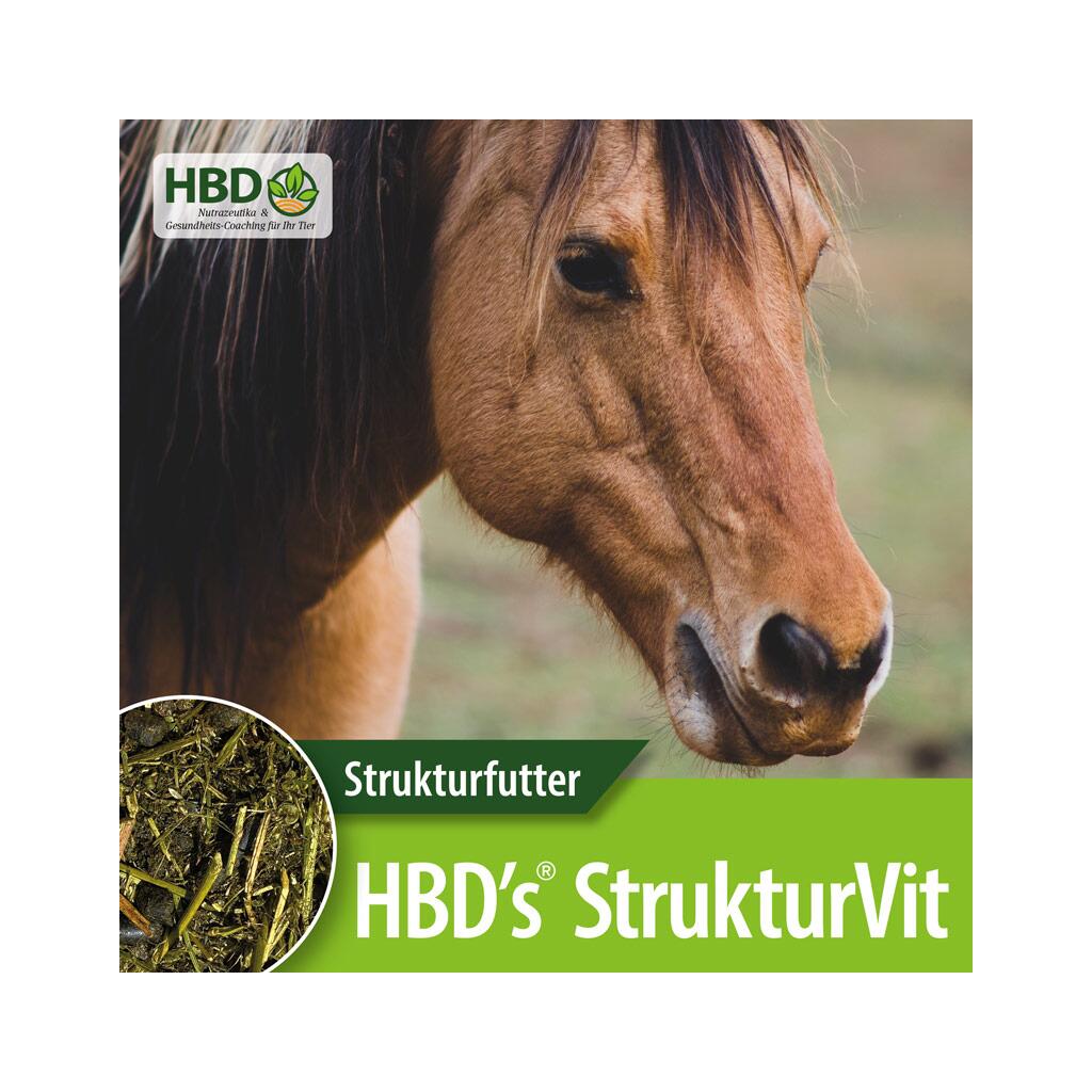 HBDS Futter STRUKTURVIT für Pferde 15kg