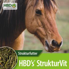 HBDS Futter STRUKTURVIT für Pferde 15kg