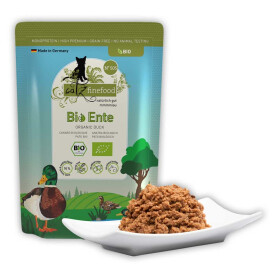 CATZ FINEFOOD BIO Nassfutter NO. 505 BIO ENTE für...