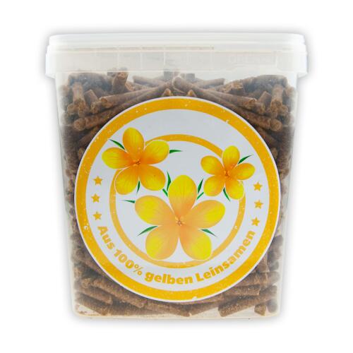 URKRAFT Ergänzungsfutter GELBE LEINPELLETS für Pferde