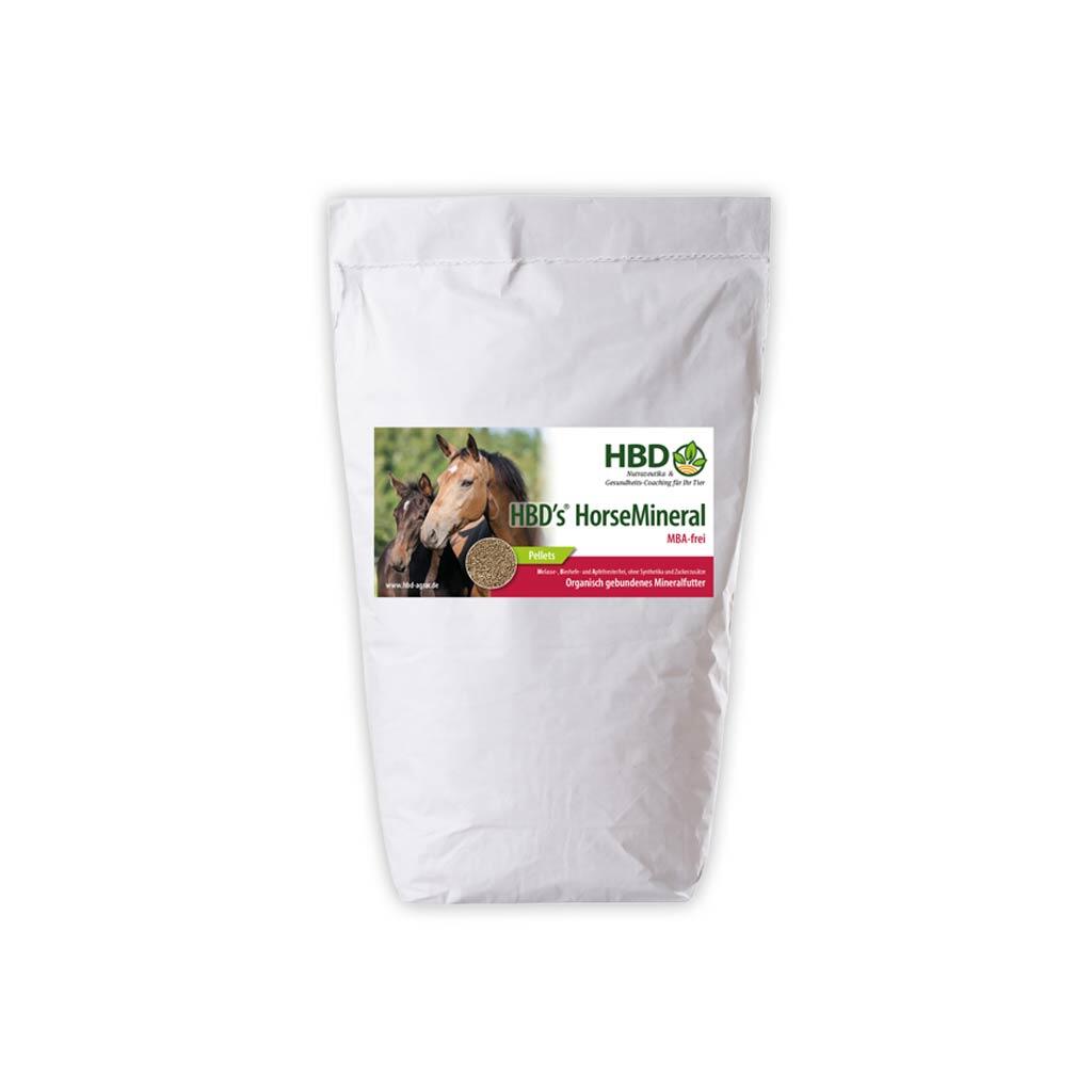 HBDS Mineralfutter HORSEMINERAL OHNE M, A, BT, PELLETIERT für Pferde