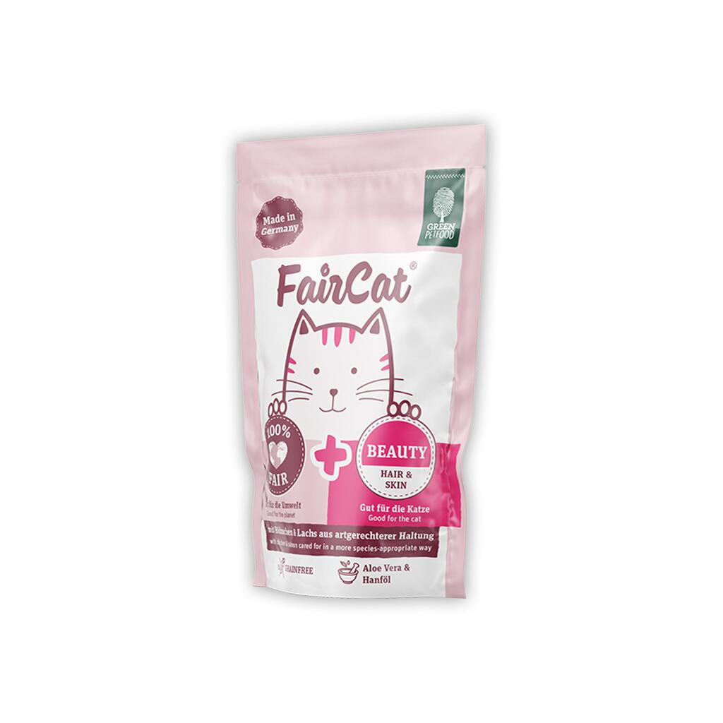 FAIRCAT Nassfutter BEAUTY für Katzen 85g