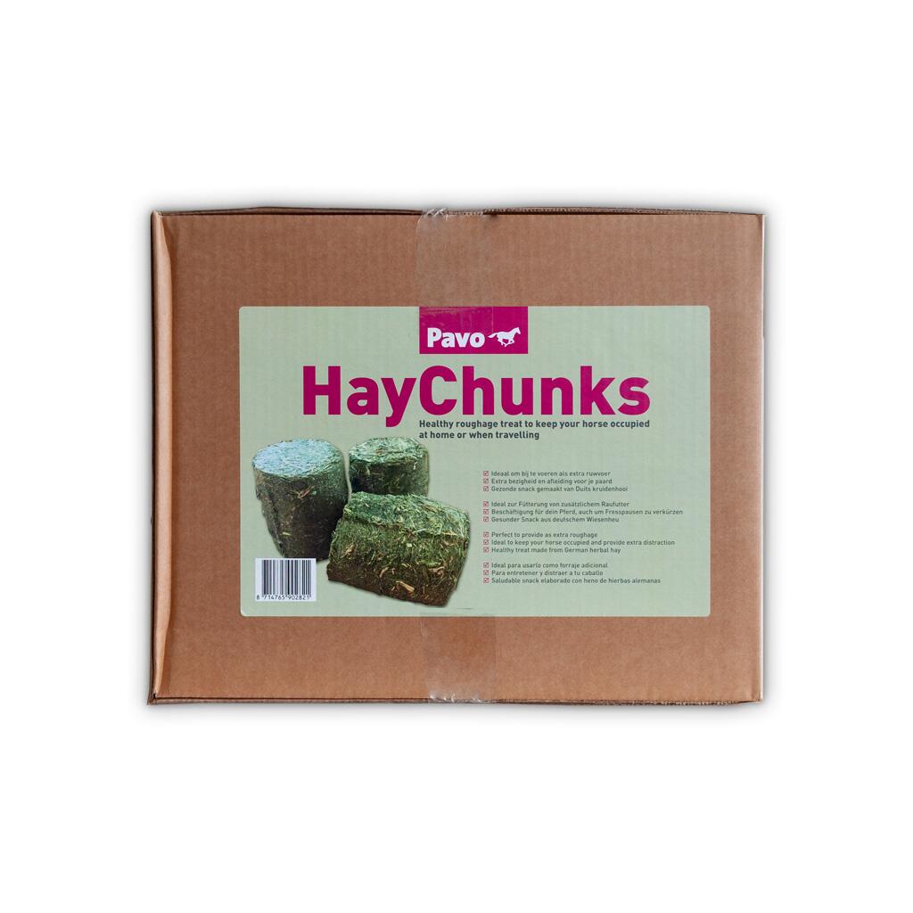 PAVO Futter HAYCHUNKS für Pferde 14kg