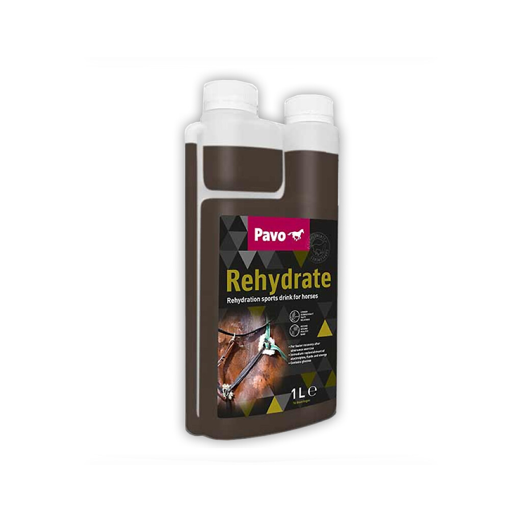 PAVO Ergänzungsfutter REHYDRATE für Pferde 1l