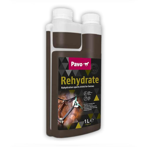 PAVO Ergänzungsfutter REHYDRATE für Pferde 1l