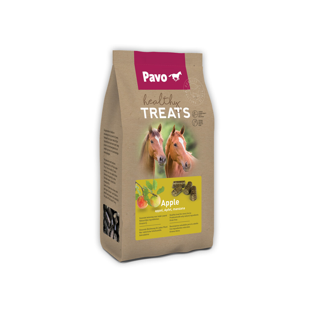 PAVO Leckerlie HEALTHY TREATS APFEL für Pferde 1kg