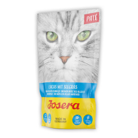 JOSERA Nassfutter PATE LACHS MIT SEEGRAS für Katzen