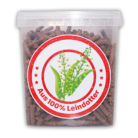 URKRAFT Ergänzungsfutter LEINDOTTERPELLETS für...