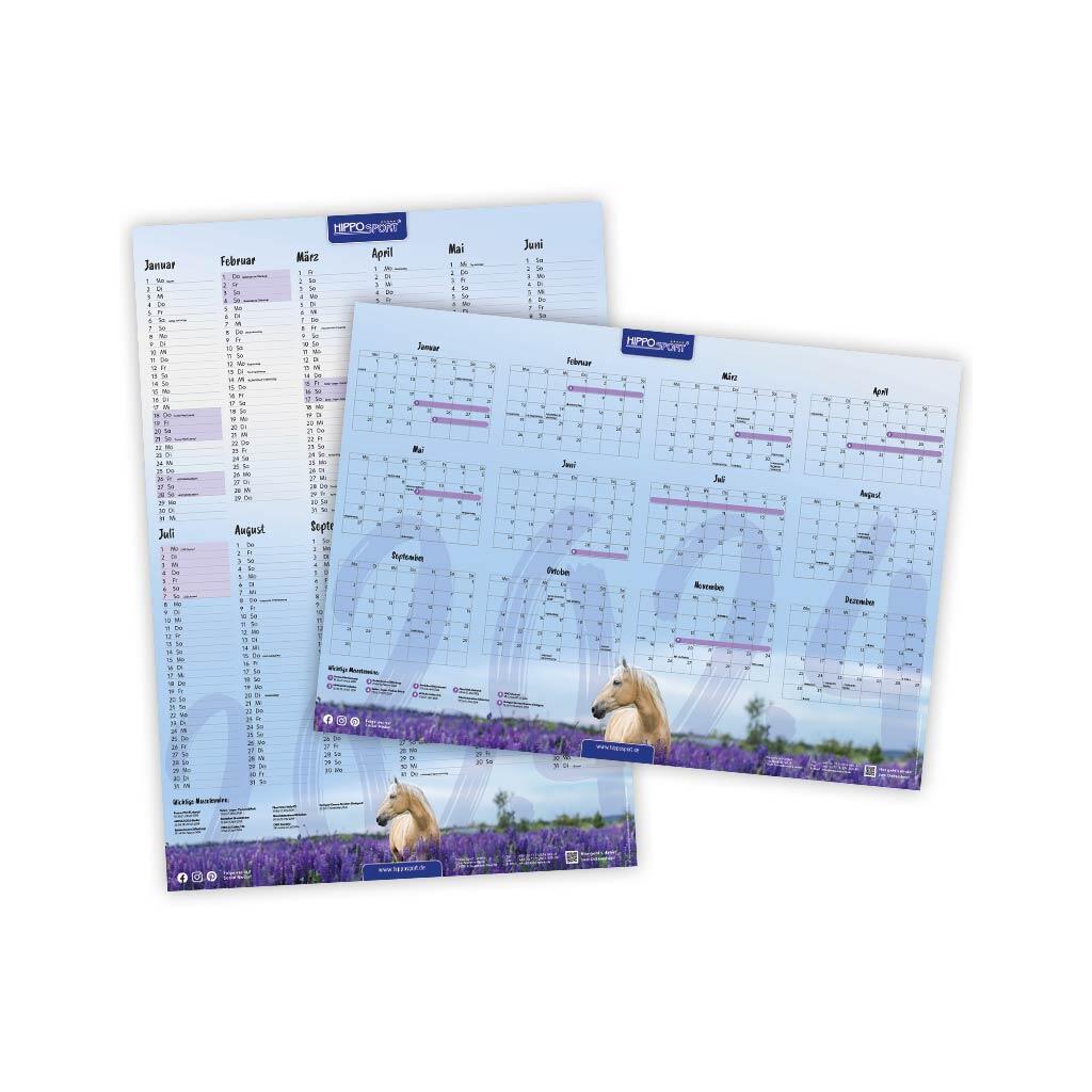 HIPPOSPORT Zubehör WANDKALENDER XXL 2024