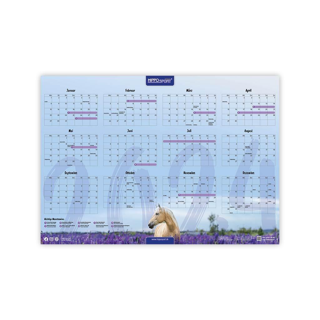 HIPPOSPORT Zubehör WANDKALENDER XXL 2024